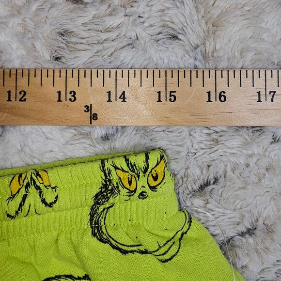 New with tags Grinch Sweatpants Lounge pants Size XL Drawstring Waist 15-18 - Picture 5 of 8